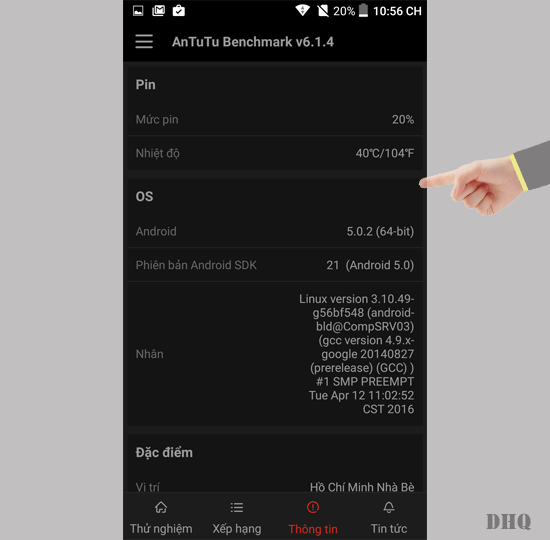 Pin, OS